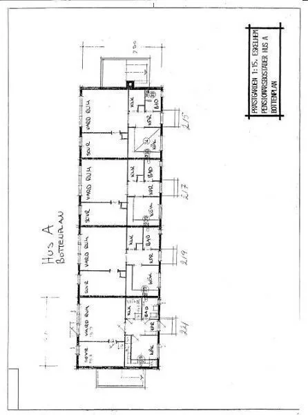 Plan husA. 4 lgh.